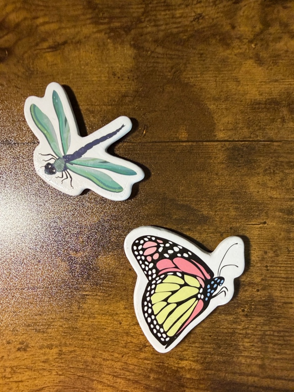 Butterfly or Dragon Magnet. Buyers Choice of 1.